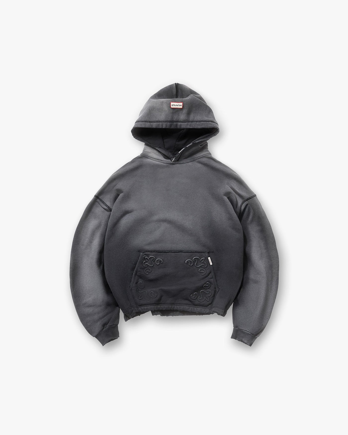 Represent X Hunter Hoodie - Stained Black
