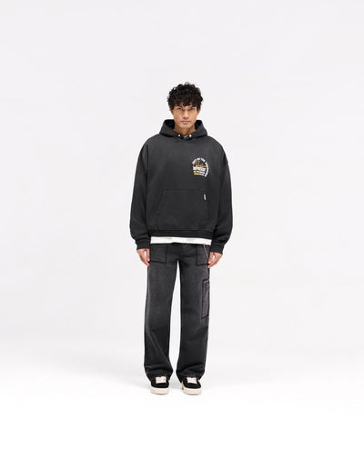Out Of The Shadows Hoodie - Stained Black