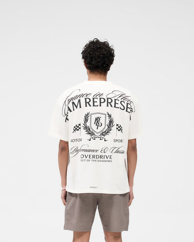Crest T-Shirt - Flat White