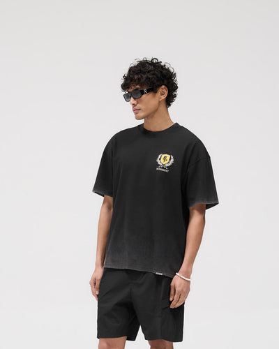 Crest T-Shirt - Vintage Black