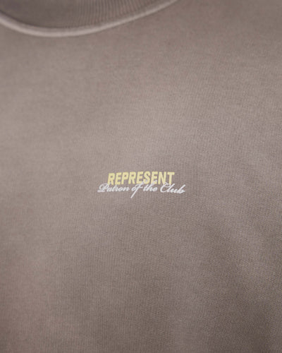 Patron Of The Club T-Shirt - Washed Olive