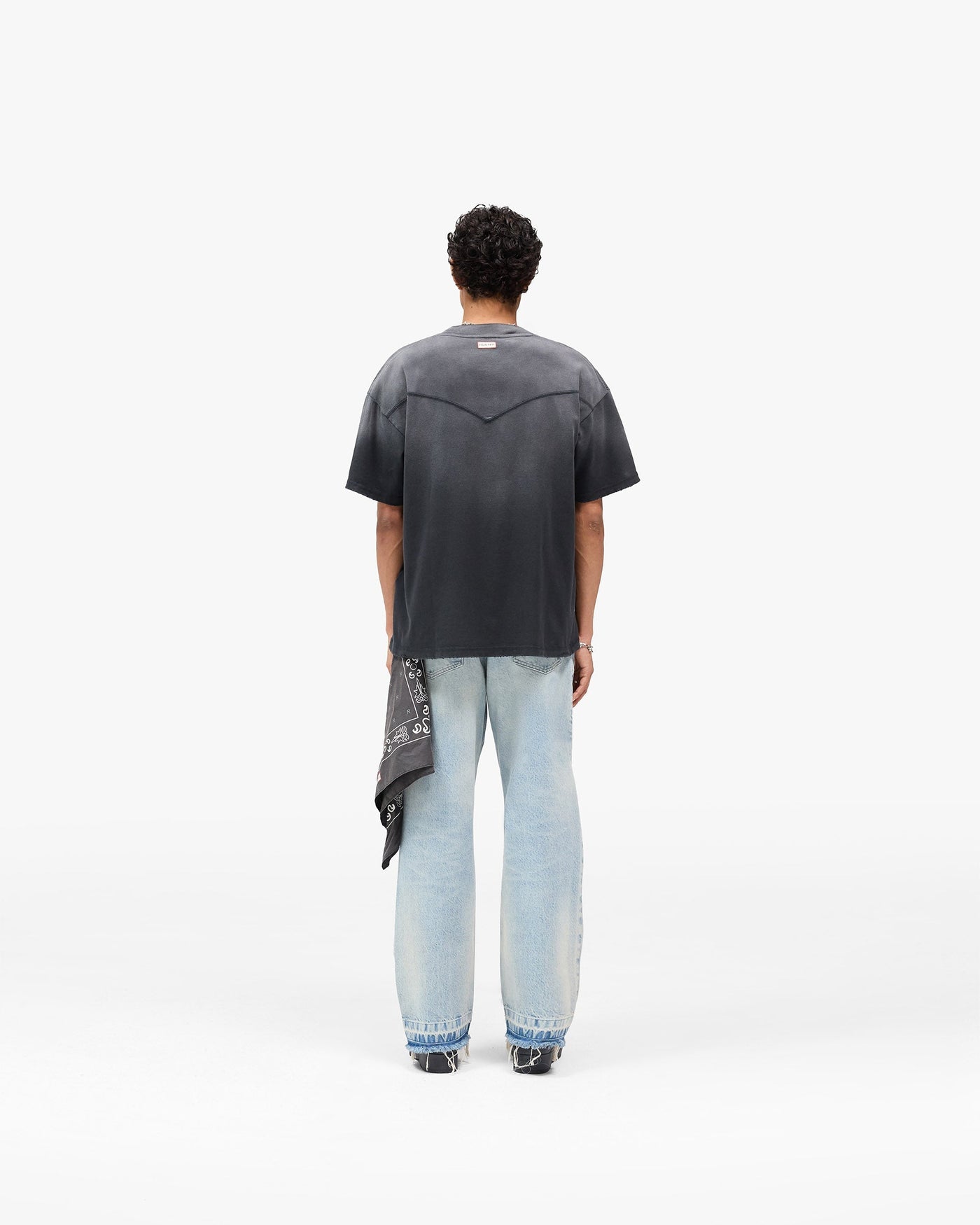 Represent X Hunter T-Shirt - Stained Black