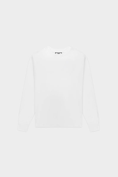 Game Day Box Fit Long Sleeve T-Shirt Bright White