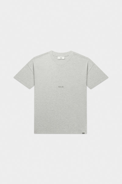 Logo Box T-Shirt Lt Grey Melange