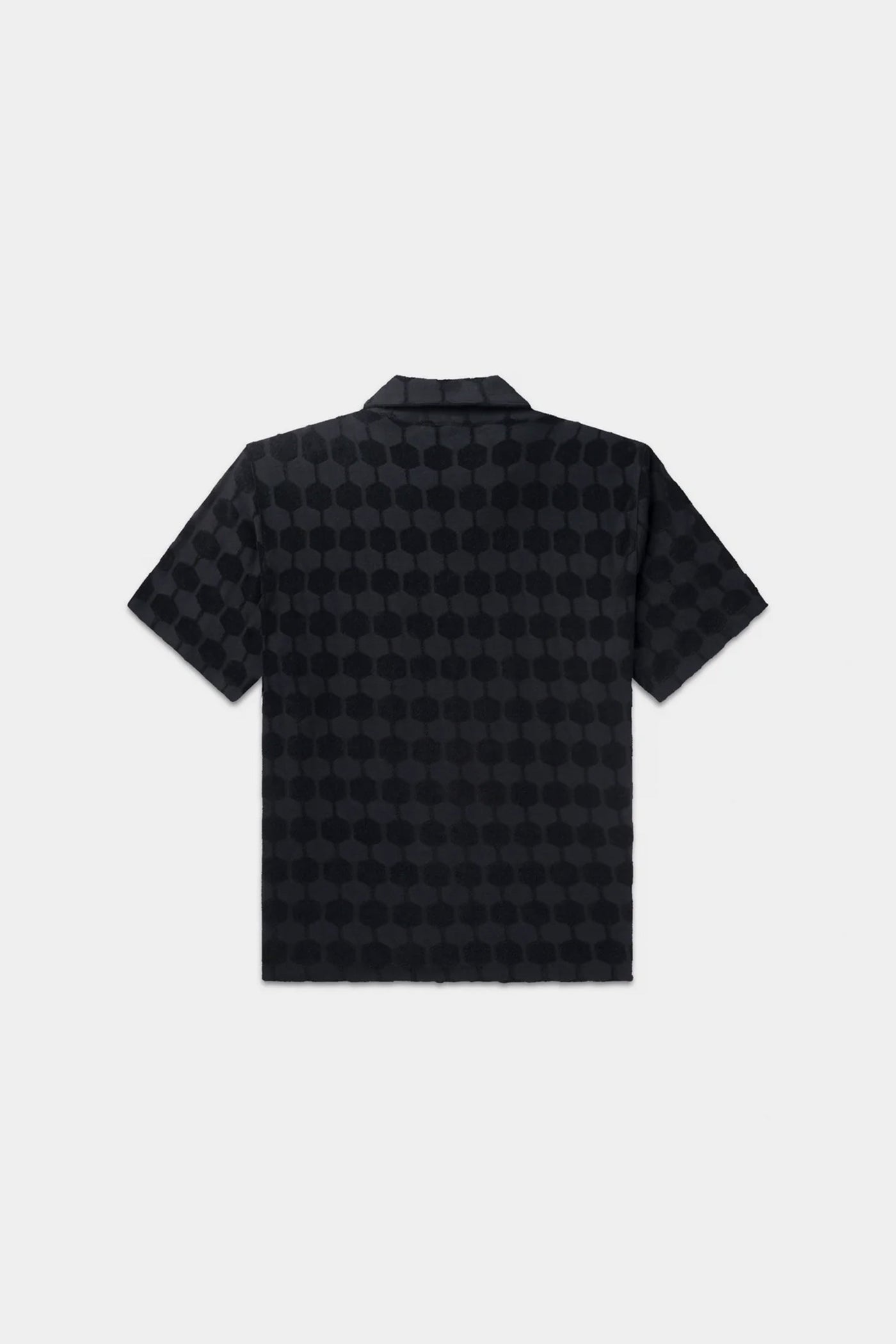 Terry Box Shirt Jet Black