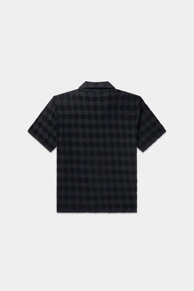 Terry Box Shirt Jet Black