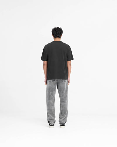 Serif Logo T-Shirt - Jet Black