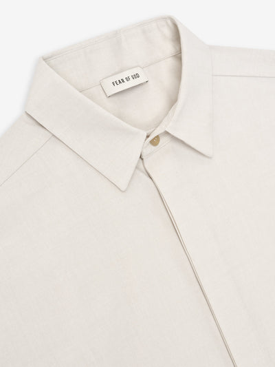Cotton Wool Oxford Classic Short Sleeve Shirt