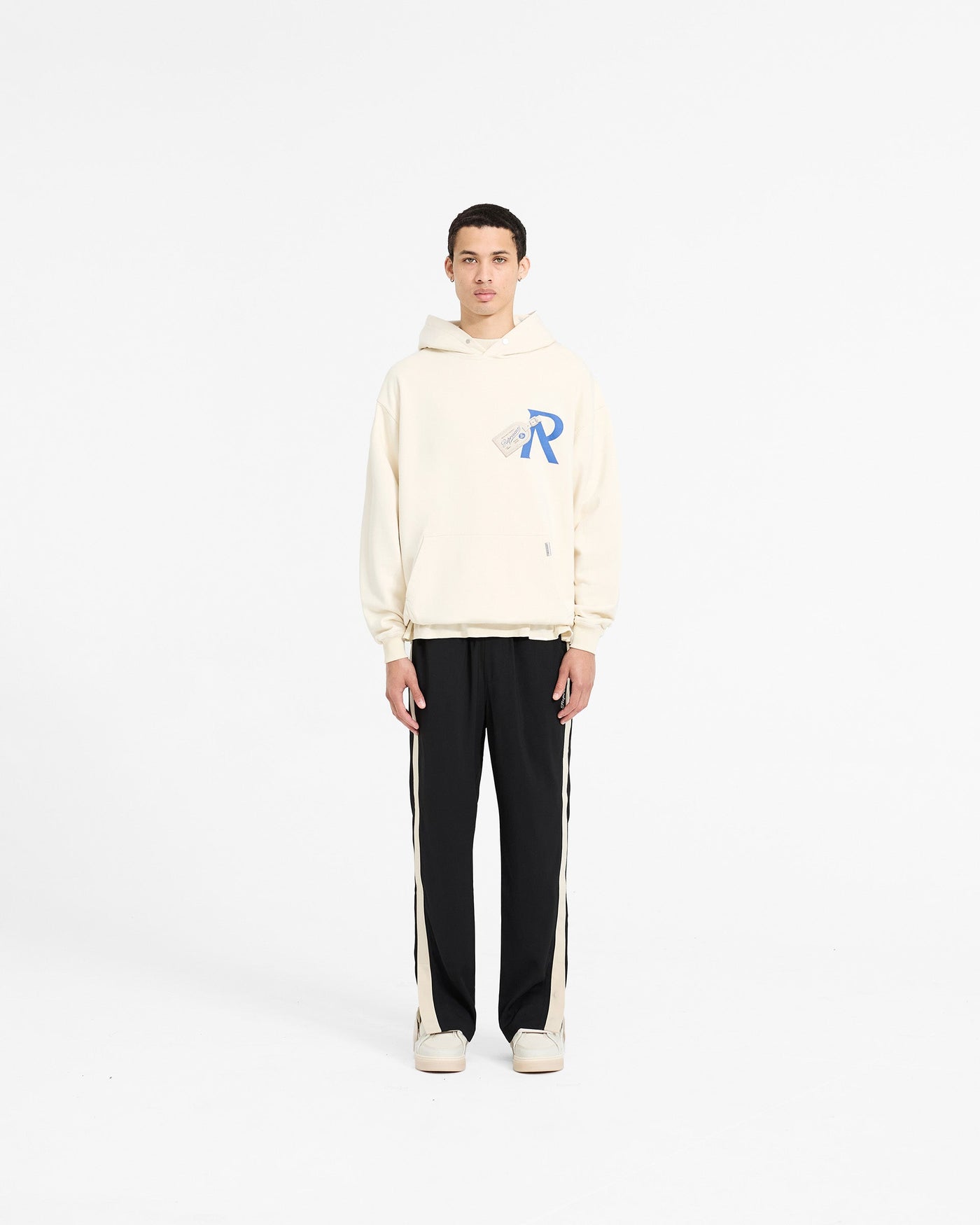 Luggage Tag Hoodie - Antique White