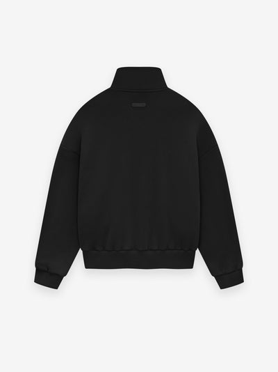 Fleece Half Zip Mockneck