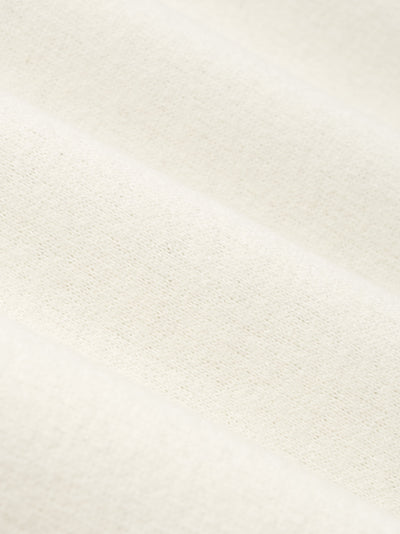 Cotton Wool High Neck Short Sleeve Shirt