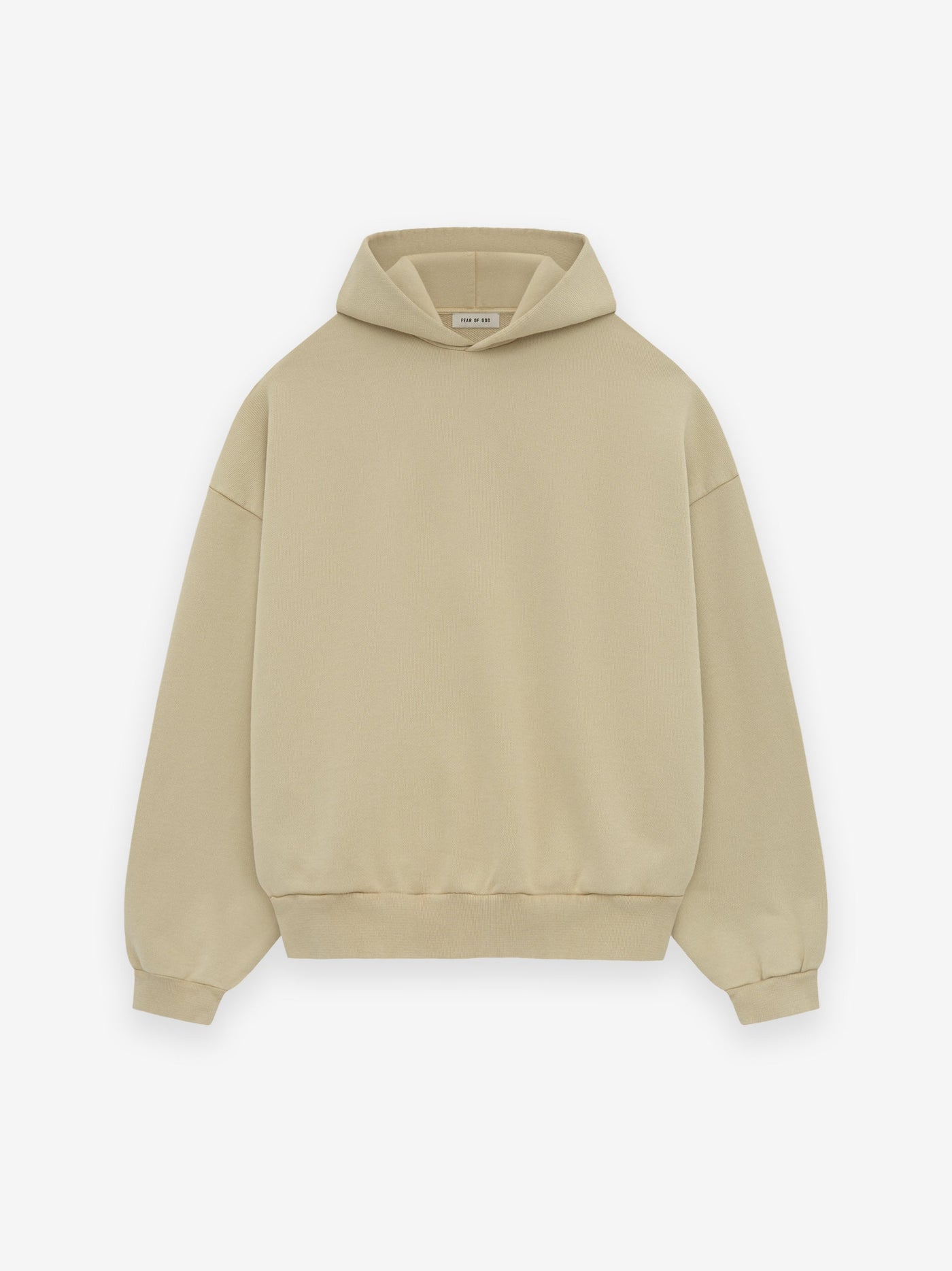 French Terry Overlapped Hoodie
