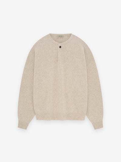 Fine Knit Henley