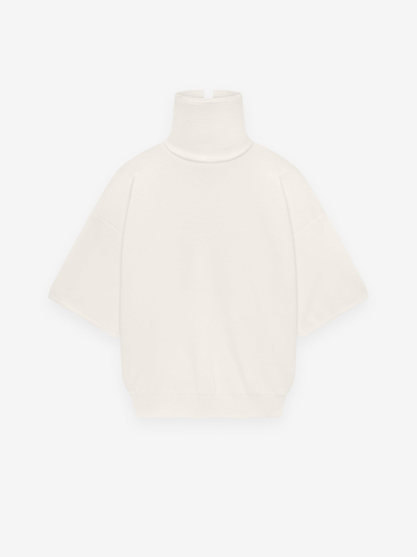 Merino Knit High Neck Tee