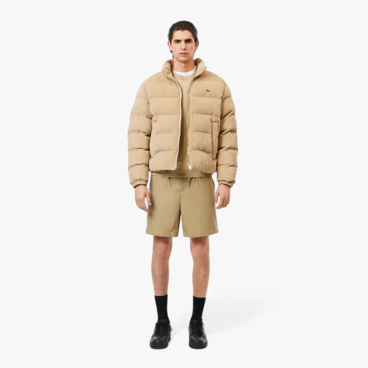 Relaxed Fit Poplin Shorts