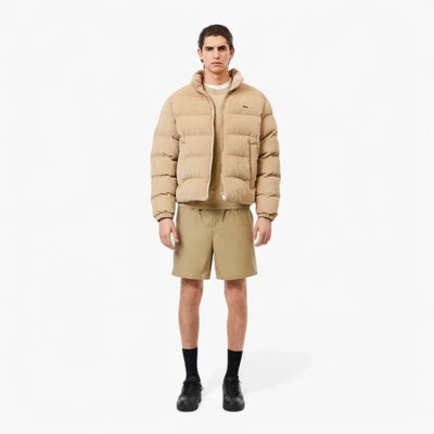 Relaxed Fit Poplin Shorts