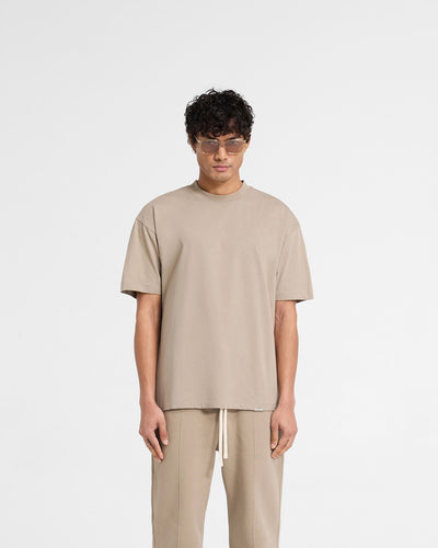 Initial Oversized T-Shirt - Dune