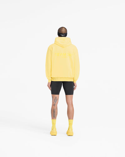 Team 247 Oversized Hoodie - Lemon