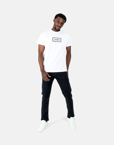 Les Hommes Black Slim Jeans