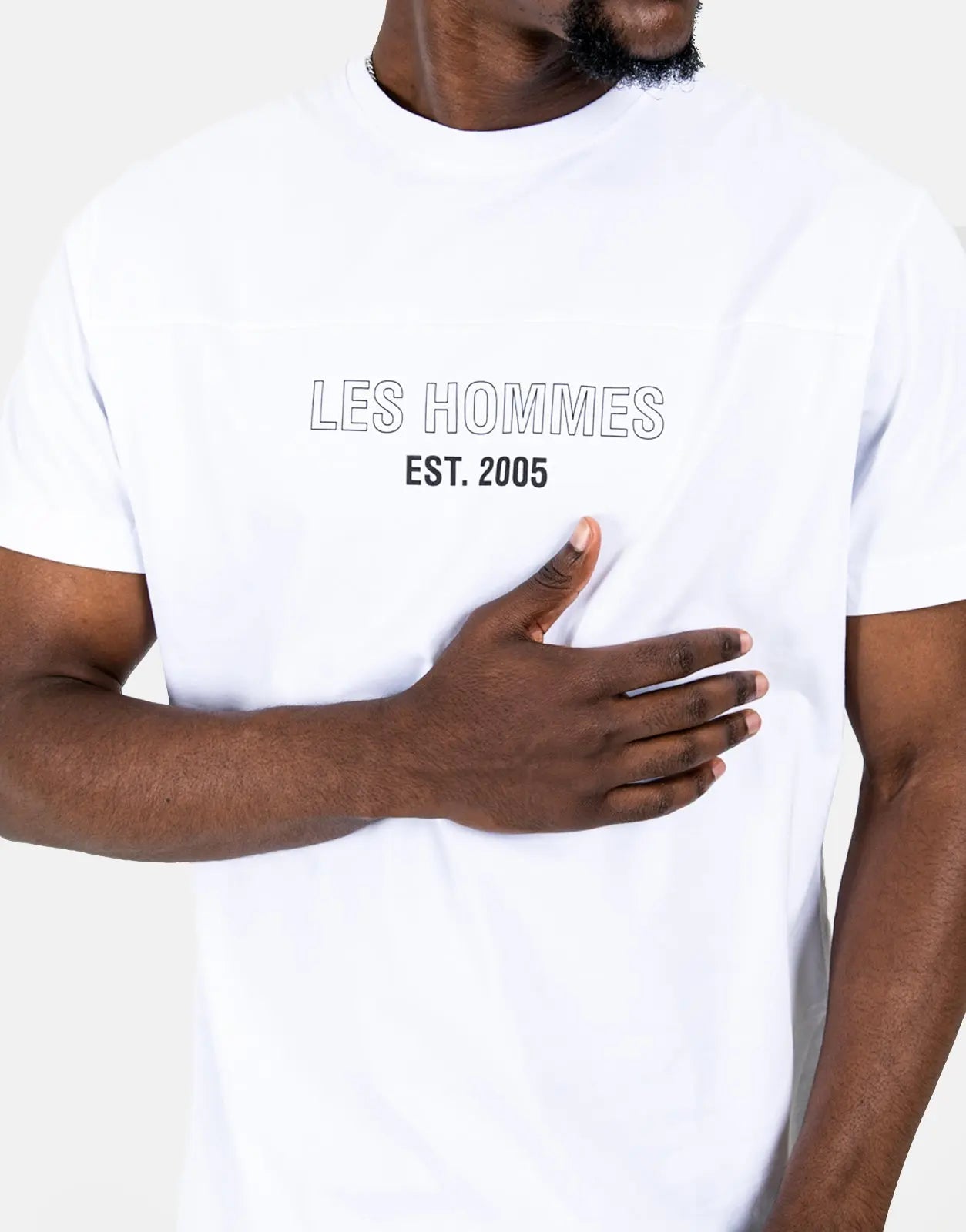 Les Hommes Est 2005 White T-Shirt