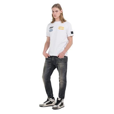 Replay Ride Hard Badges T-Shirt