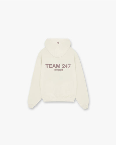 Team 247 Oversized Hoodie - Cream