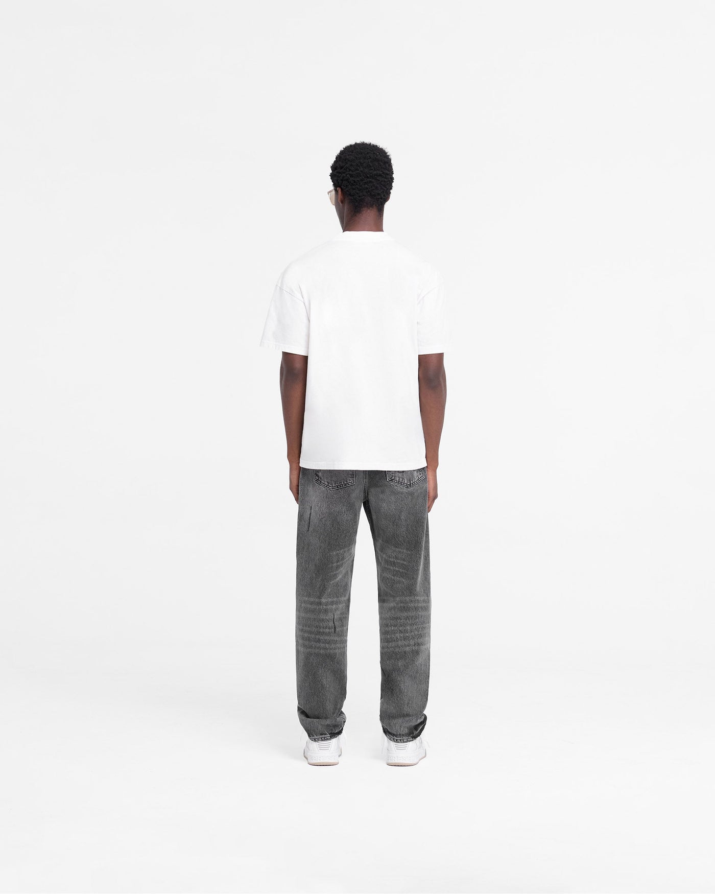 Rep Applique T-Shirt - Flat White