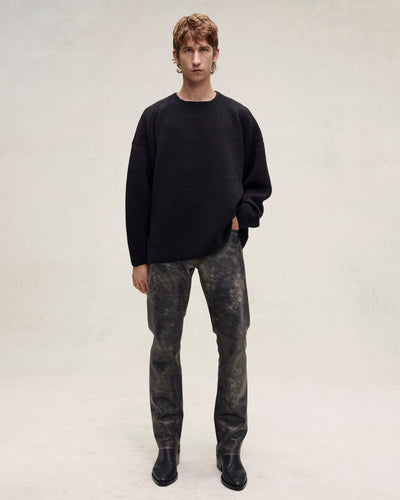 Ottoman Straight Neck Sweater