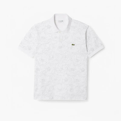 Classic Fit Flower Print L.12.12 Polo Shirt