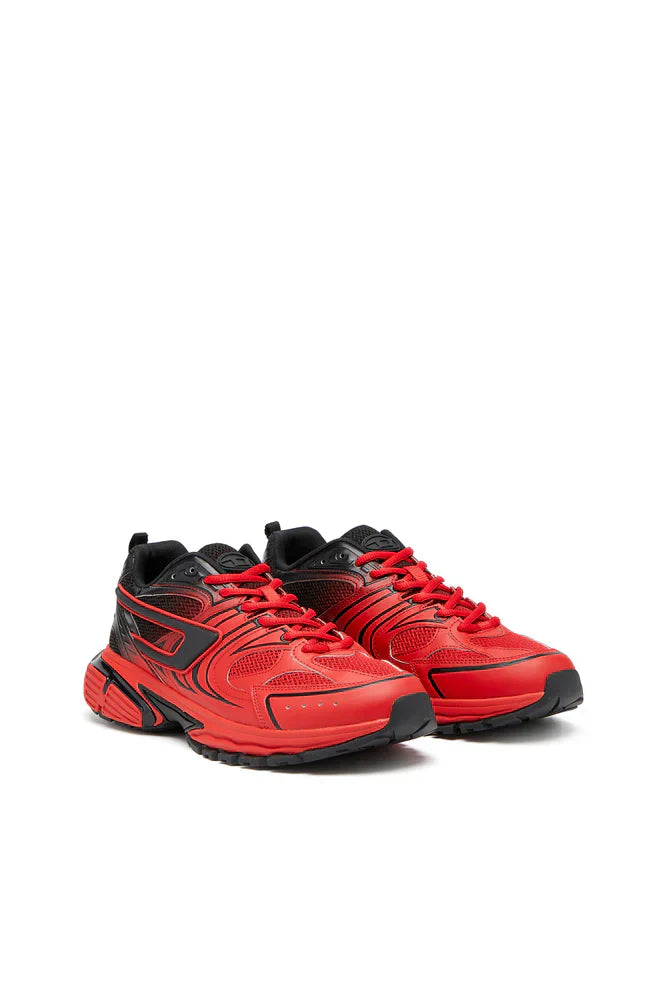 S-Serendipity-Mesh sneakers with hologram overlays