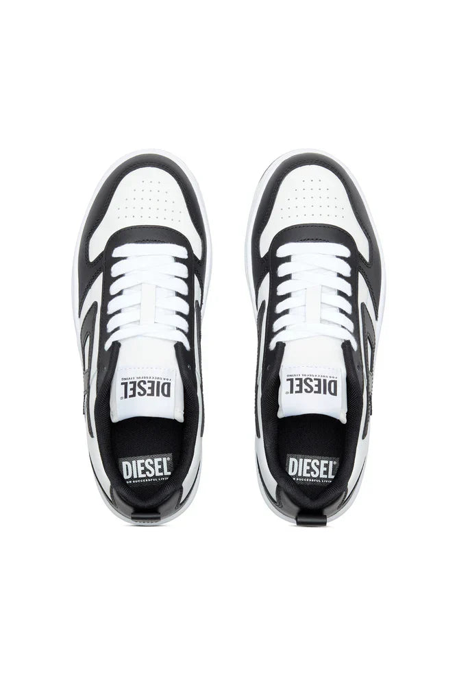 S-Ukiyo Low-Low-top sneakers in leather and nylon