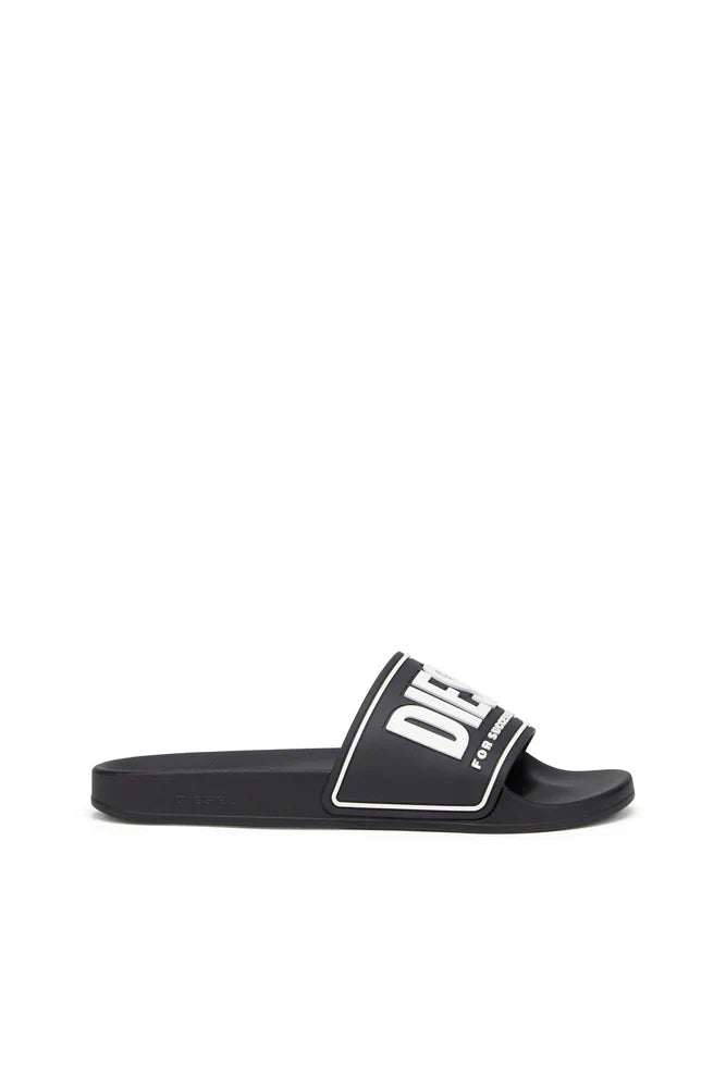 Diesel Sa-Mayemi-Pool slides with 3D logo