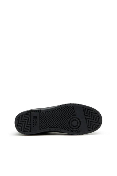 S-Ukiyo-High-top sneakers in leather