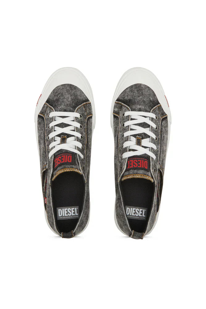 S-Athos-Denim sneakers with pocket detail