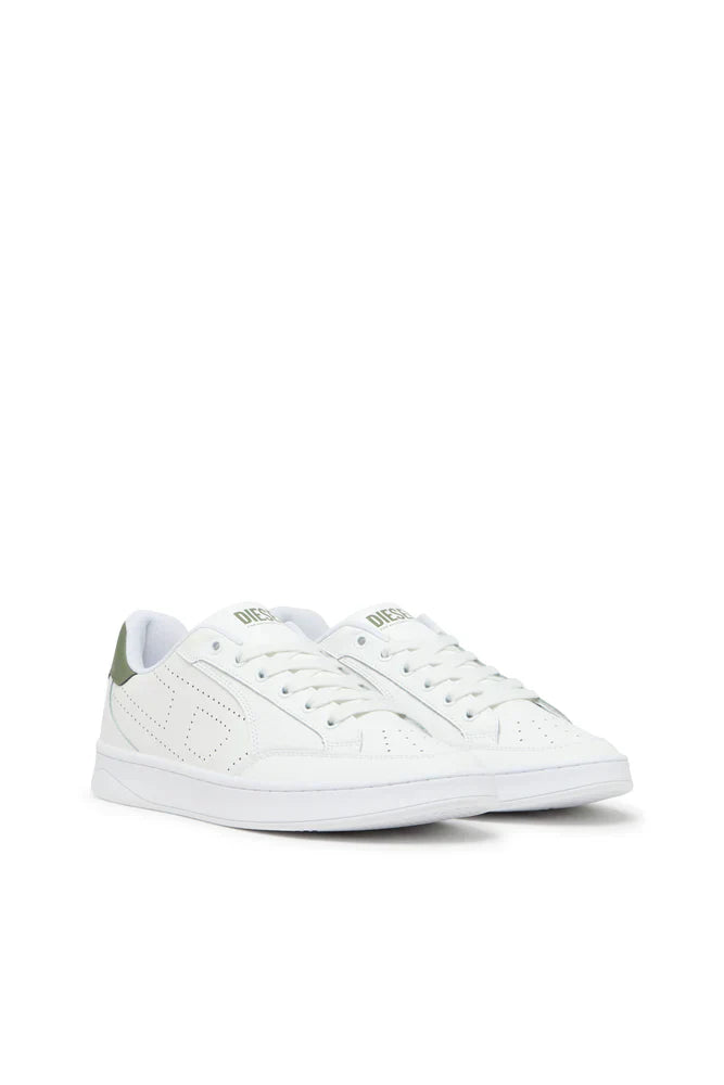 S-Dakota-Leather sneakers with perforated logo