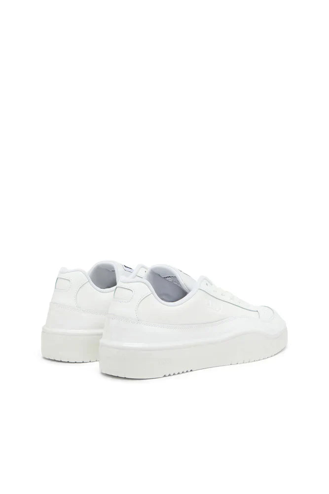 S-Tracker-D-Silicone-dipped leather sneakers