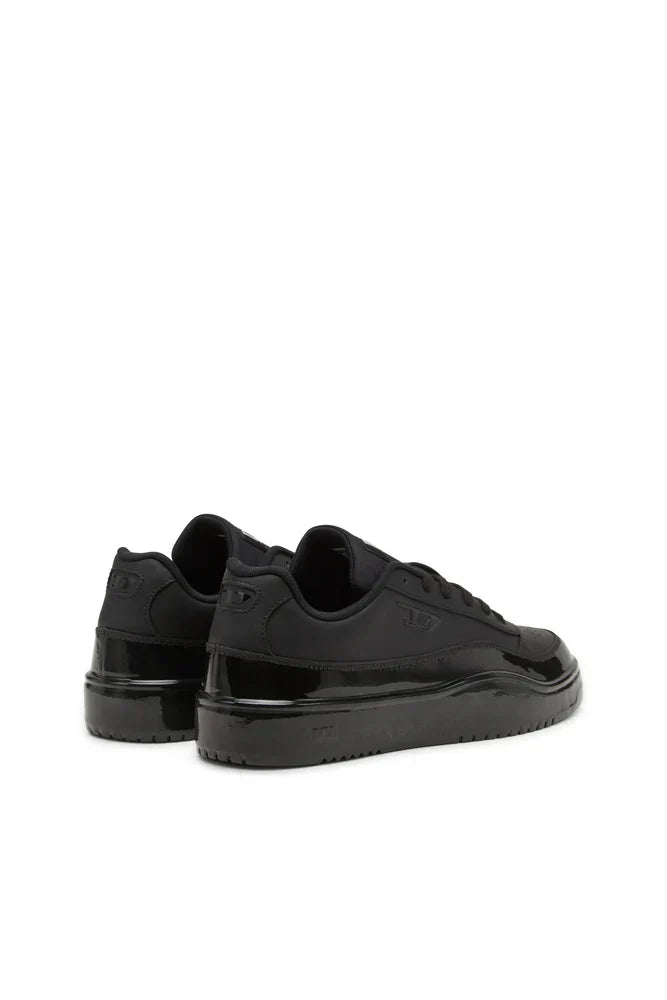 S-Tracker-D-Silicone-dipped leather sneakers