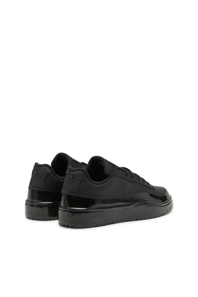 S-Tracker-D-Silicone-dipped leather sneakers