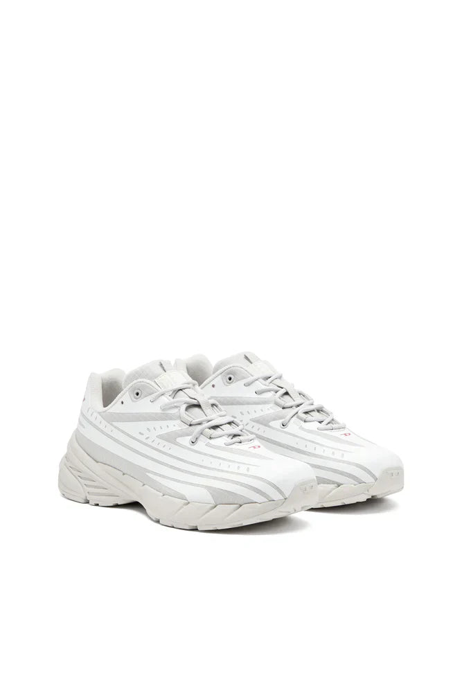 D-Airspeed Low-Striped sneakers in coated ripstop