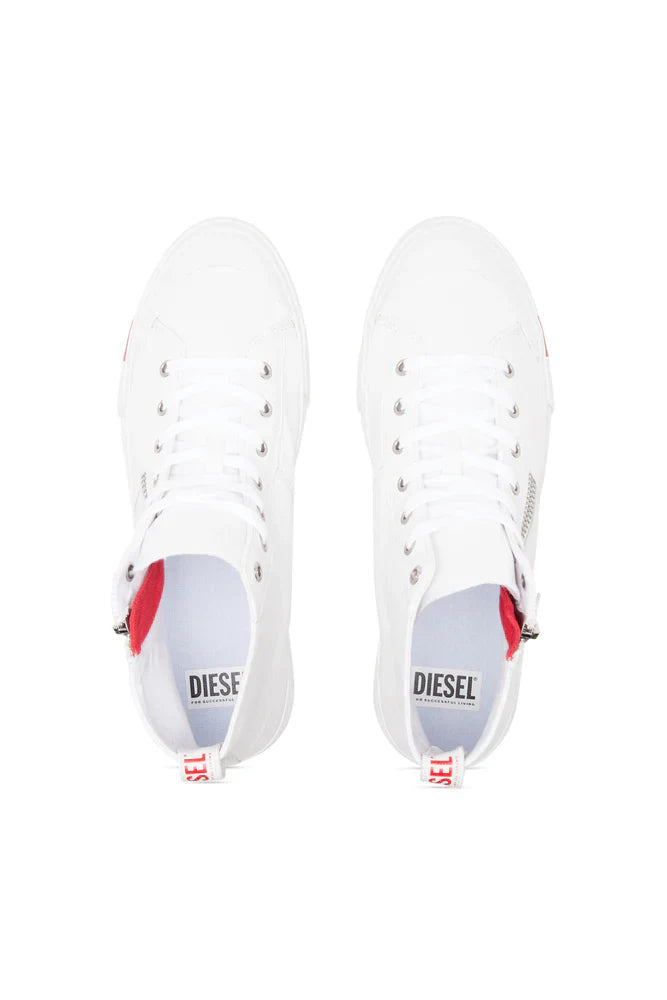 S-Athos Zip - High-top sneakers in premium leather
