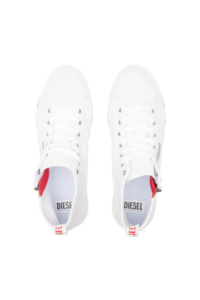 S-Athos Zip - High-top sneakers in premium leather