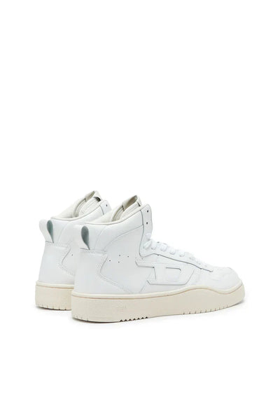 S-Ukiyo-High-top sneakers in leather