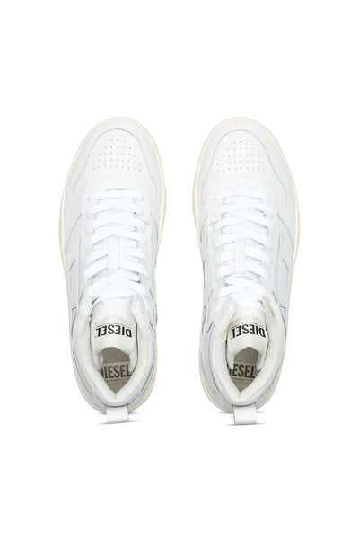 S-Ukiyo-High-top sneakers in leather