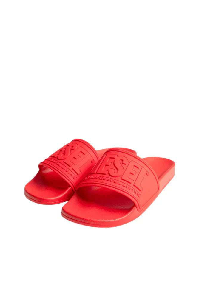 Diesel Sa-Mayemi-Pool slides with 3D logo