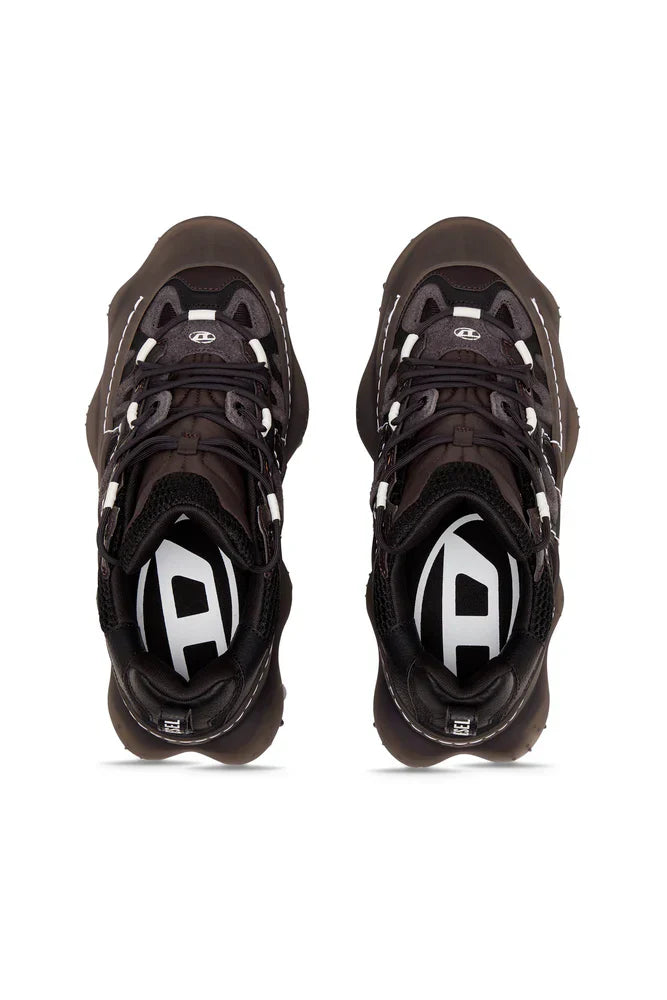 S-Prototype P1 - Low-top sneakers with rubber overlay