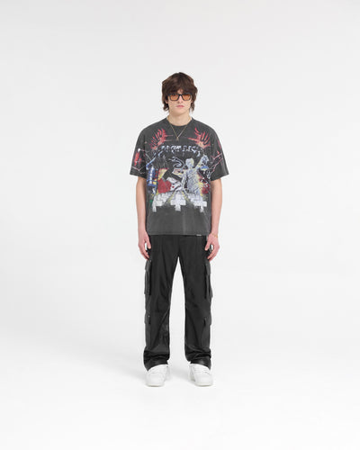 Represent X Metallica Master Of Puppets T-Shirt - Vintage Grey
