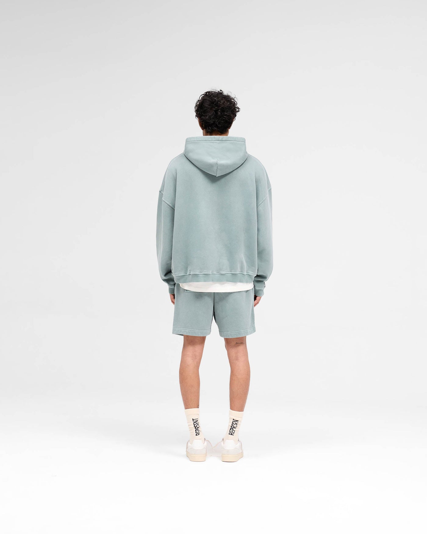 Rep Applique Hoodie - Forest Green