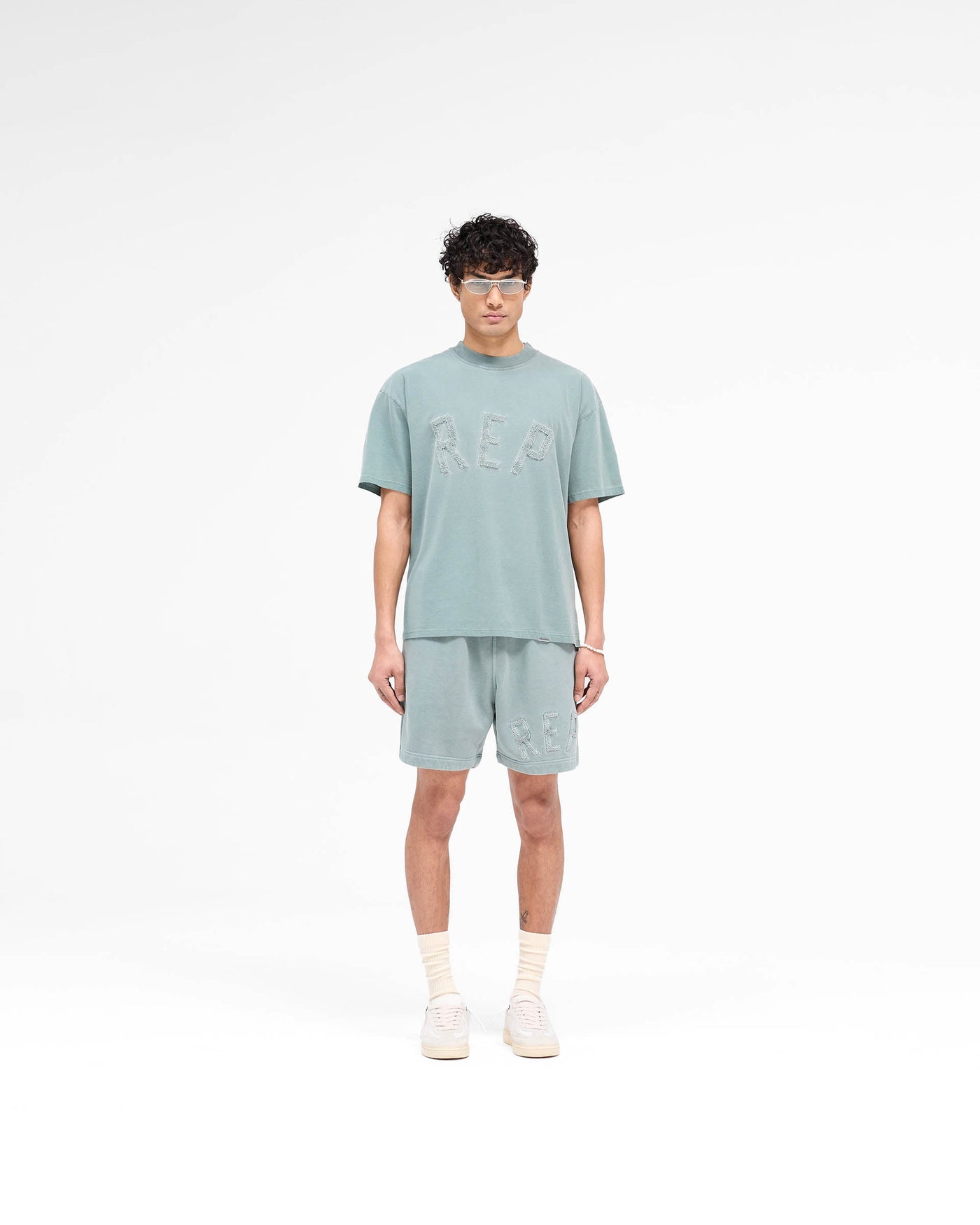 Rep Applique T-Shirt - Forest Green