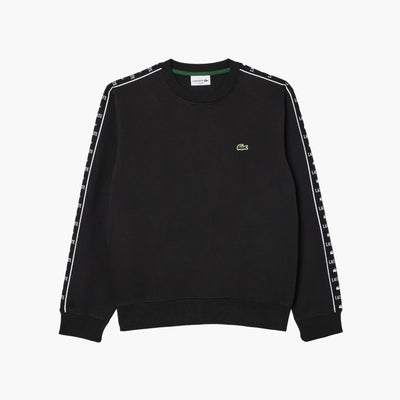 Graphic Jacquard Crew Neck Sweatshirt