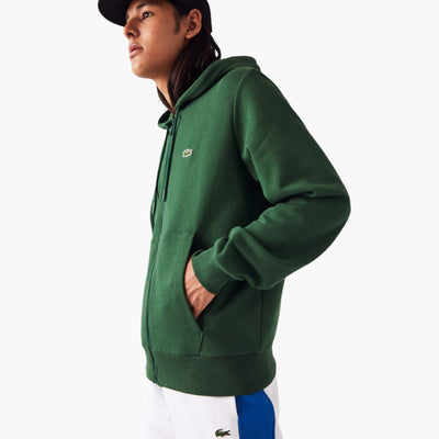 Kangaroo Pocket Fleece Zipped Sweatshirt